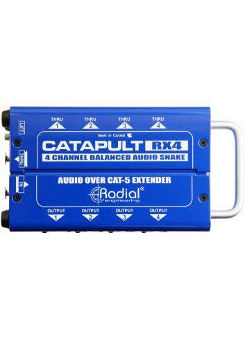Radial Catapult RX4 | Czterokanałowy konwerter, splitter RJ45 - XLR Radial Engineering - 1