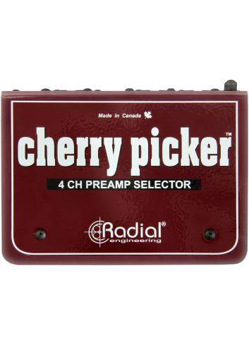 Radial Cherry Picker | Selektor studyjny, 4-kanałowy przełącznik wyjścia