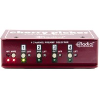 Radial Cherry Picker | Selektor studyjny, 4-kanałowy przełącznik wyjścia Radial Engineering - 4