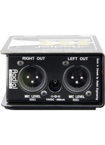 Radial J33 | Aktywny przedwzmacniacz i DI-Box do gramofonów Radial Engineering - 4