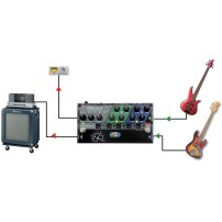 Radial Bassbone OD | Efekt basowy, przedwzmacniacz 2-kanałowy Radial Engineering - 7
