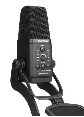 Saramonic SR-MV7000 | Mikrofon pojemnościowy ze złączem USB / XLR do podcastów