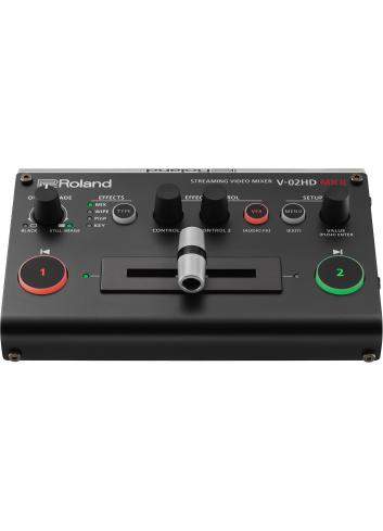Roland V-02HD MKII | Mikser audio-wideo Full HD, 2-kanałowy, HDMI, streaming USB, HDCP, skaler, efekty wideo, 10-bit 4:4:4 Rolan