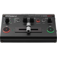 Roland V-02HD MKII | Mikser audio-wideo Full HD, 2-kanałowy, HDMI, streaming USB, HDCP, skaler, efekty wideo, 10-bit 4:4:4 Rolan