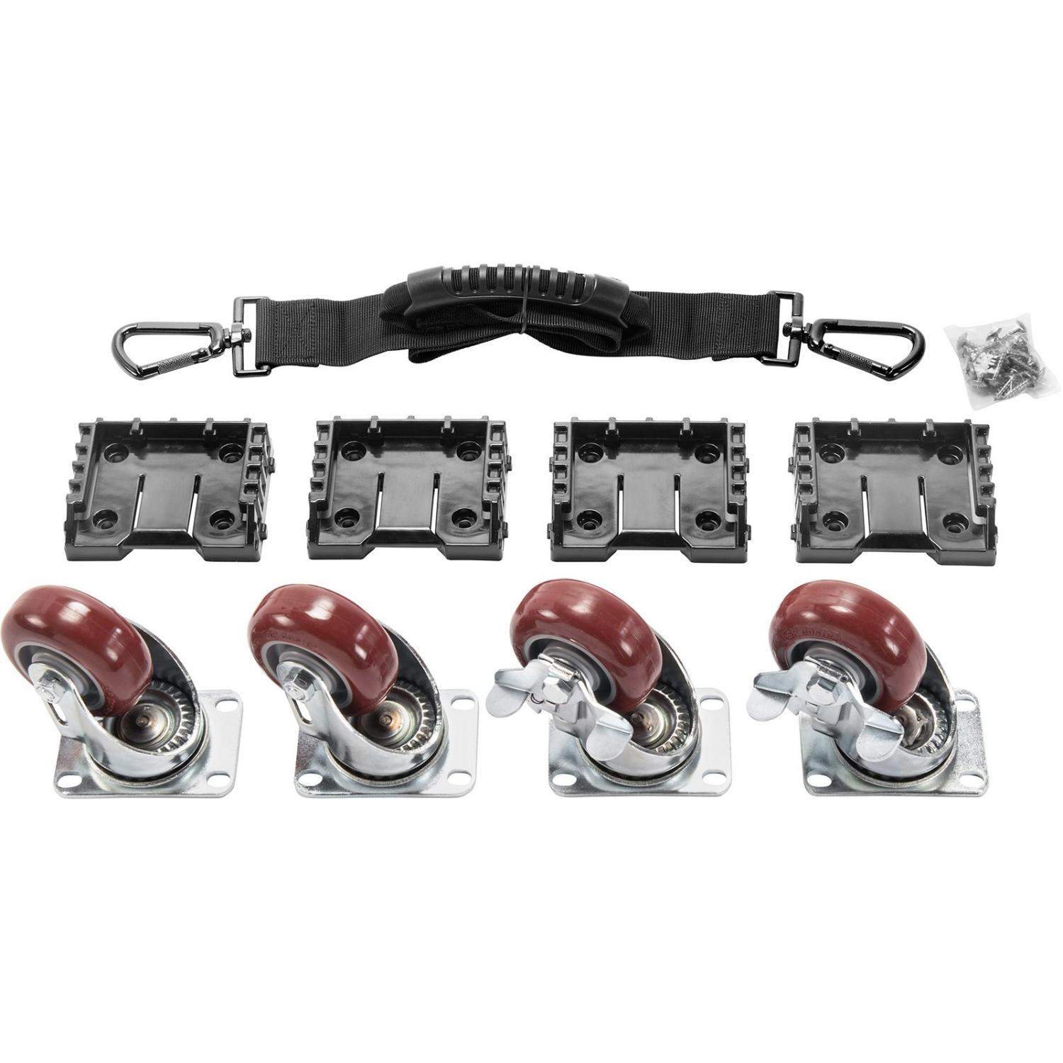 Peli 0350 Mobility Package | Zestaw kółek do skrzyń Peli 0340 / 0350 / 0370 Protector Case