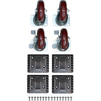 Peli 0500 Caster Wheel | Zestaw kółek do skrzyń Peli 0500 / 0550 Protector Case