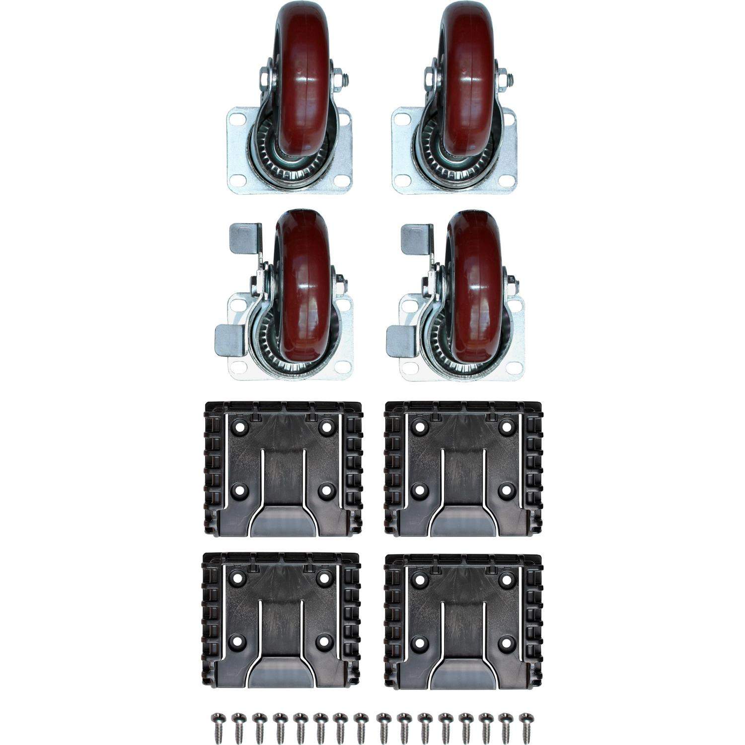 Peli 0500 Caster Wheel | Zestaw kółek do skrzyń Peli 0500 / 0550 Protector Case