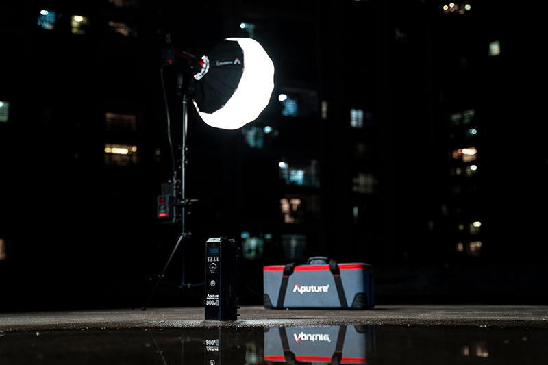 softbox aputure lantern